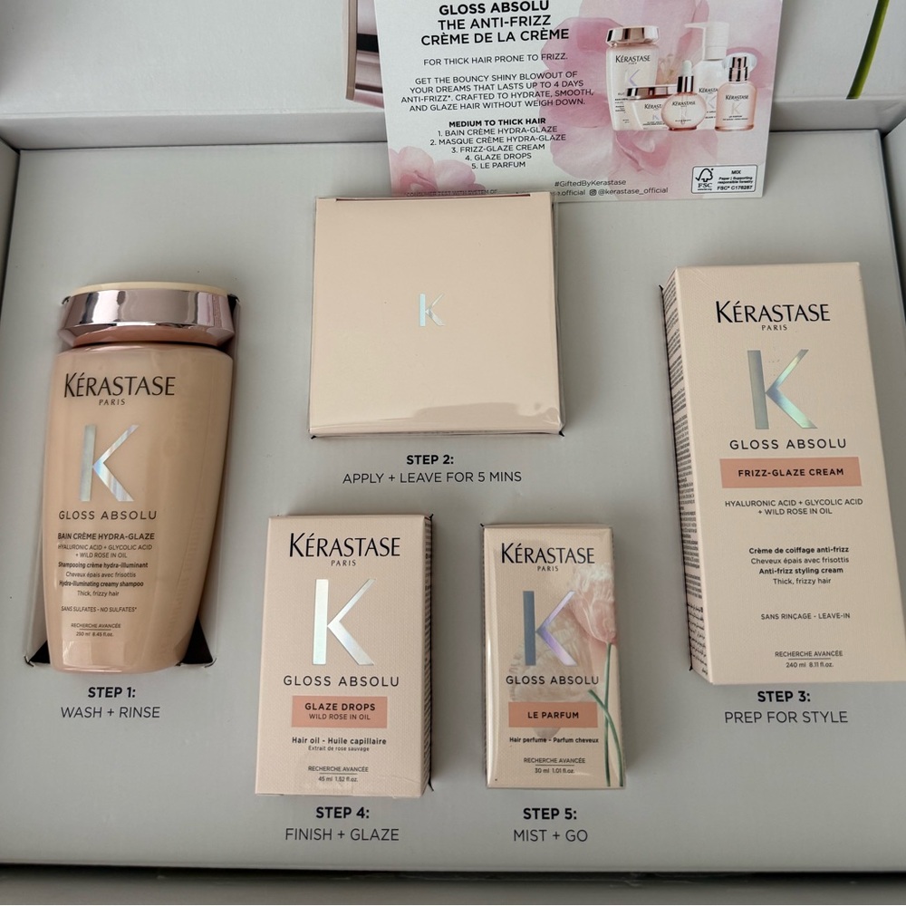 Kérastase Gloss Absolu Hair Set - 5 products